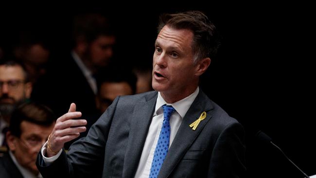 NSW Premier Chris Minns authorised the fireworks to travel to the NT if QLD and SA do the same. Picture: Nikki Short