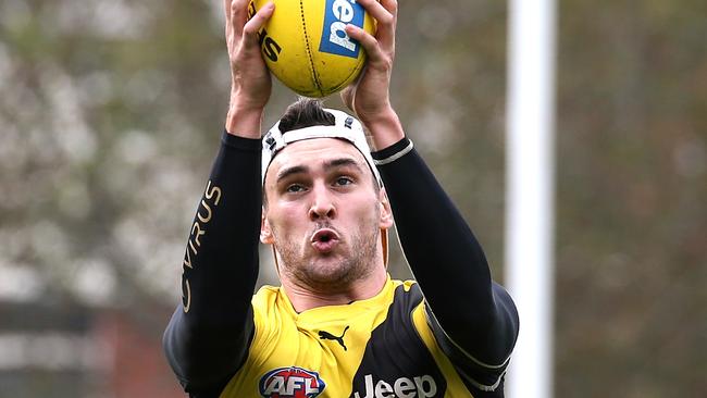 Todd Elton during his Richmond days. Picture: Wayne Ludbey<a capiid="869d54585be80b76098c31e833c82498" class="capi-video">AFL: The Geelong Cats have delisted defender Lachie Henderson.</a>