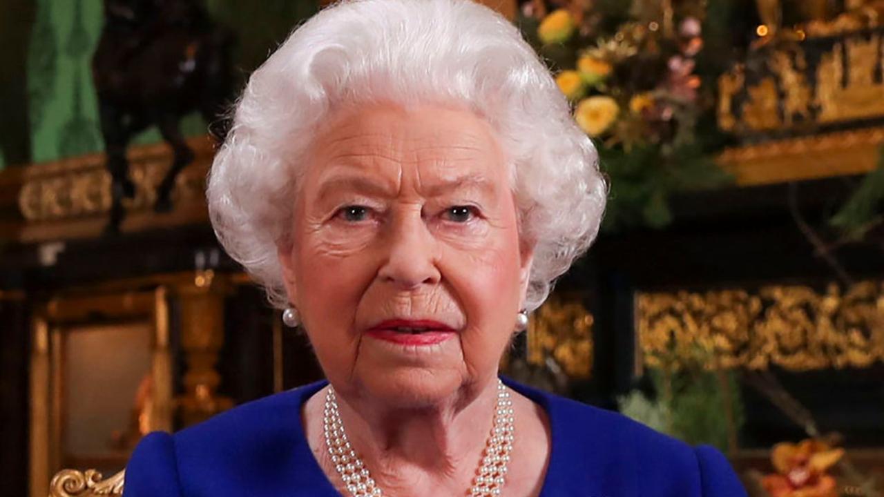 The Queen’s historic address will be broadcast on Monday morning, Australian time. Picture: Steve Parsons/Pool/AFP