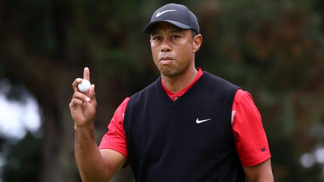 Tiger Woods led from start to finish to win the Zozo Championship at Accordia Golf Narashino Country Club. Picture: Chung Sung-Jun/Getty Images