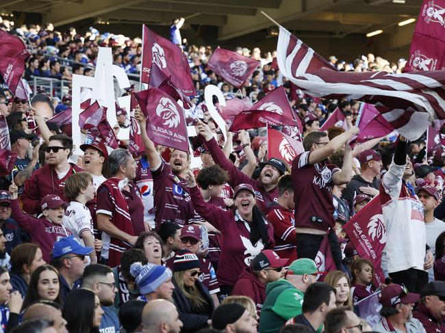 Rugby league has left the AFL in its wake in Sydney. Picture: Richard Dobson