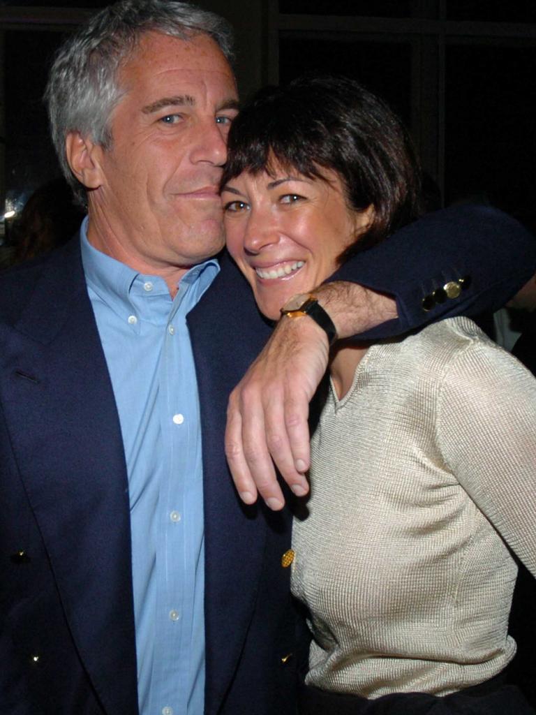 Jeffrey Epstein and Ghislaine Maxwell. Picture: Joe Schildhorn/Patrick McMullan/Getty