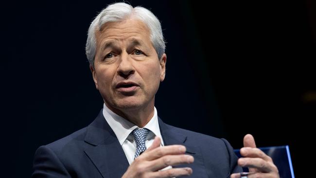 JPMorgan Chase & Co CEO Jamie Dimon. Picture: AFP