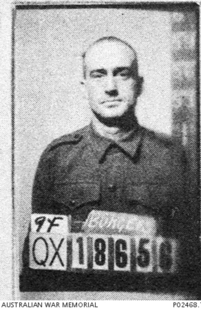 Private James Burgess.