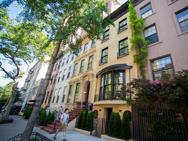 A townhouse in New York City, most likely with an eyewatering price tag.