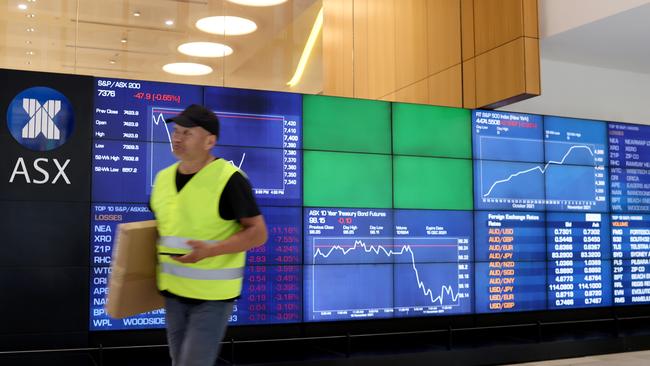 SYDNEY, AUSTRALIA - NewsWire Photos NOVEMBER 11, 2021: The ASX in Sydney.Picture: NCA NewsWire / Damian Shaw