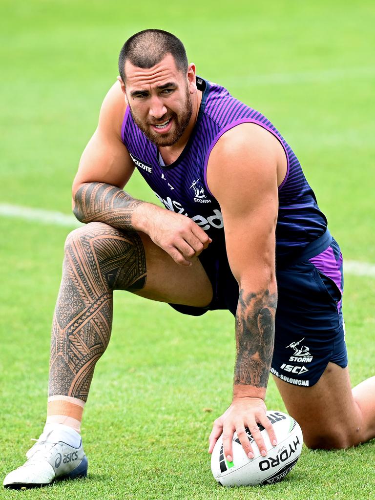 Nelson Asofa-Solomona has so far refused to get vaccinated. Picture: Bradley Kanaris/Getty Images