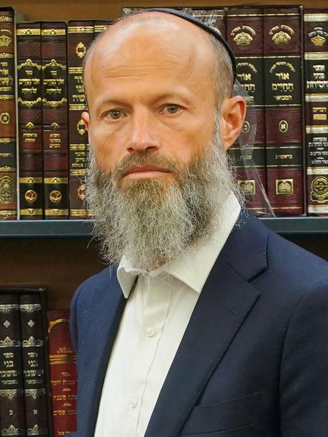Jewish businessman Menachem Vorchheimer. Picture: Luis Enrique Ascui