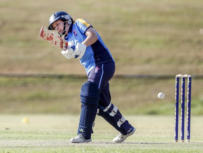 Thomson bats against Wests earlier in the season. Picture: Tim Marsden