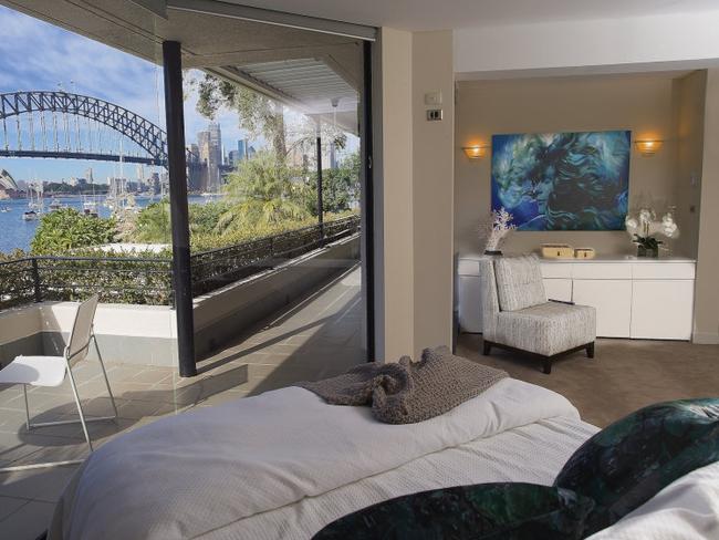 Stunning views from the master bedroom.