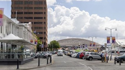 Renders of Hobart's proposed Macquarie Point AFL Stadium. Picture: Macquarie Point Development Corporation