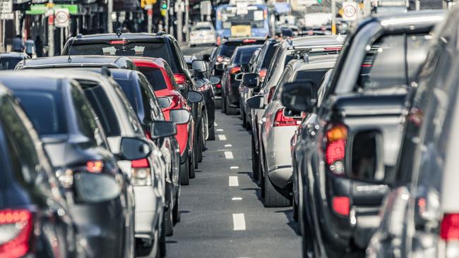 Who knew that drivers in Sydney would actually let you in when merging! (Pic: supplied)