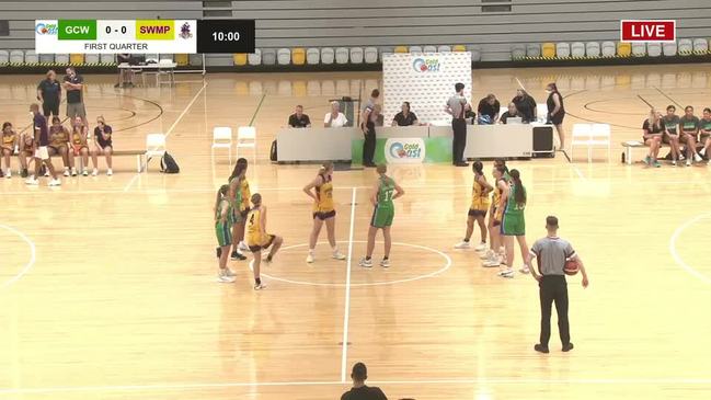 Replay: QLD U18 basketball championships - Girls Div 1 Semi-Final (GCW v SWMP)