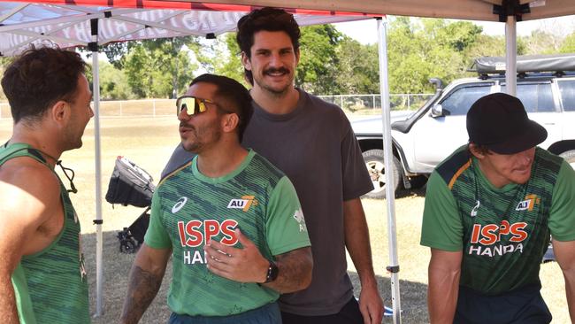 Australian 7s Men's team training in Palmerston ahead of the 2024 Paris Olympics. Picture: Darcy Jennings.