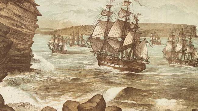 First Fleet Botany Bay. Just one of the gems to be found at the State Library of NSW