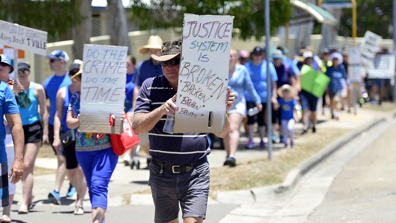 Townsville Crime Rally Hundreds Attend Take Back Townsville Crime