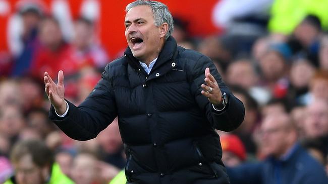 Jose Mourinho, manager of Manchester United.