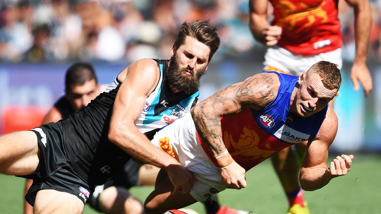 AFL Round 3: Port Adelaide Beats Brisbane Lions At Adelaide Oval | The ...