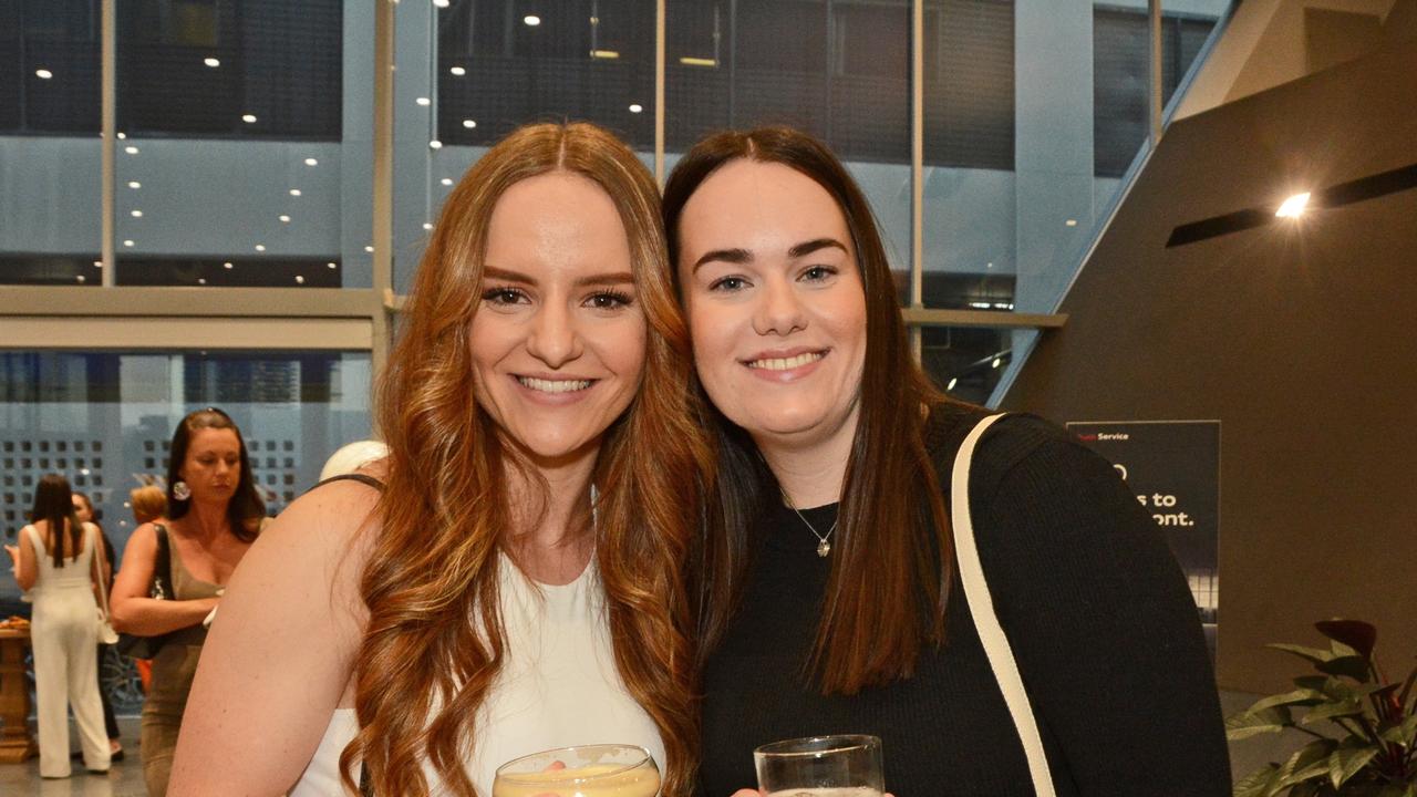 Teneal Hunt and Brielle Forde at Future Females at Audi Centre Gold Coast, Southport. Pic: Regina King