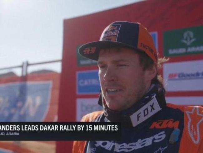 Sanders looking strong in Dakar Rally!