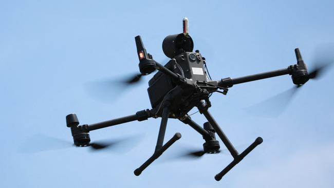 A Chinese DJI Inspire drone. Picture: AFP