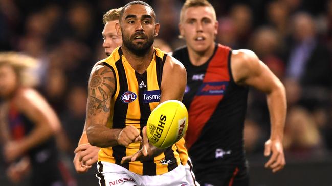 Even at 36, Burgoyne is still among the Hawks’ best players. Picture: AAP