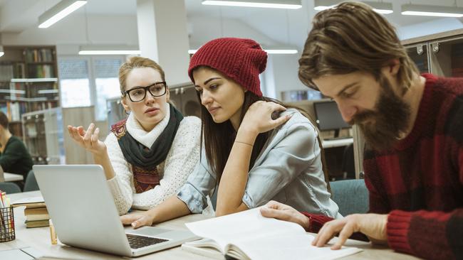 There’s nothing like a good ol’ panic study session to strengthen bonds.