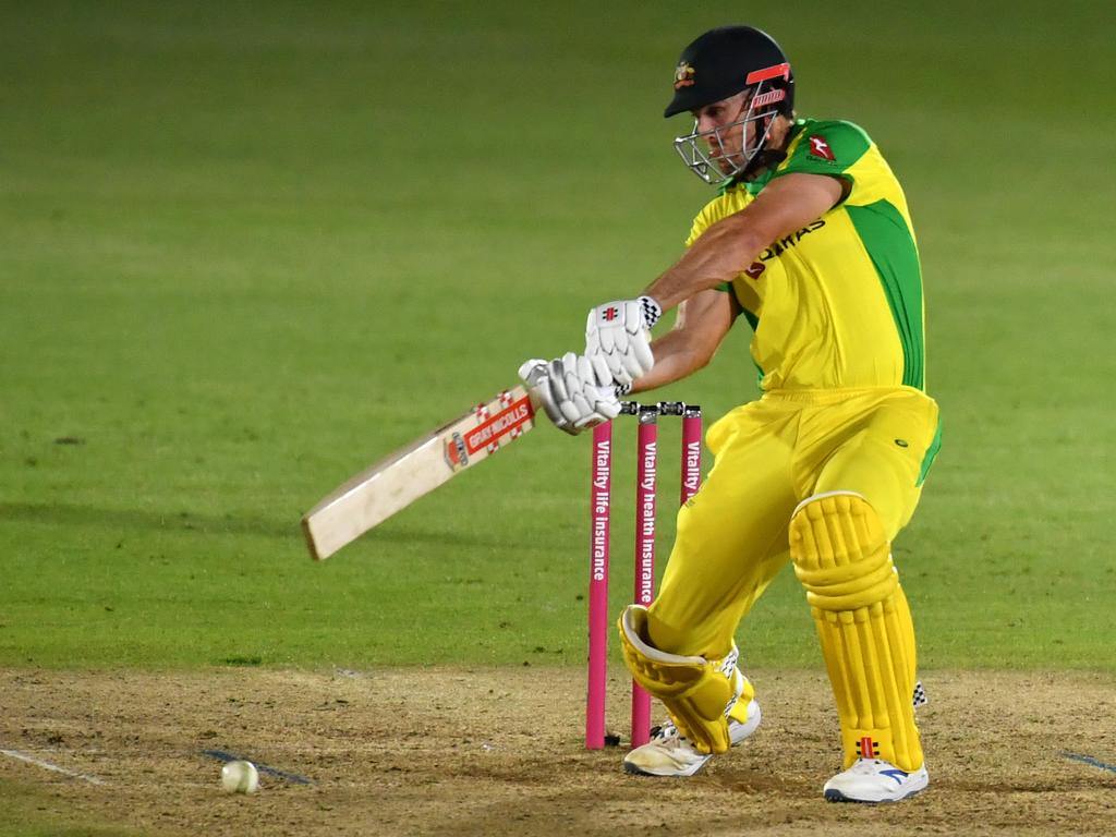 There’s no easy path back into the Australian team for Mitch Marsh as he recovers from injury. Picture: Glyn KIRK / Pool / AFP