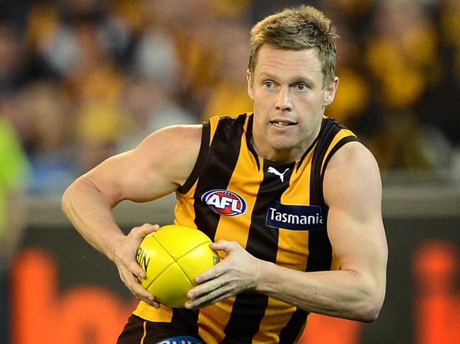 22/09/2012 SPORT: Hawthorn v Adelaide.Sam Mitchell. Pic. Wayne Ludbey