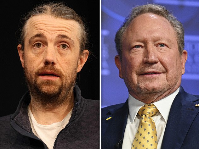 Mike Cannon-Brookes and Andrew Forrest