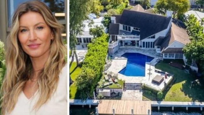 Inside Gisele Bündchen’s $17.5m mansion. Picture: Getty Images/Realtor