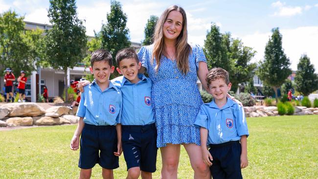 Mum Olivia Sindoni said “you pay for what you get”. Picture: Justin Lloyd.