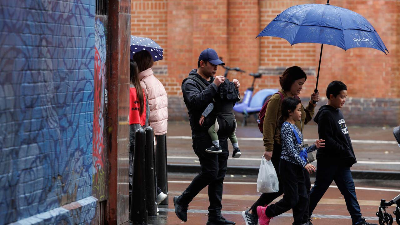 Sydney could see two more weeks of rainy days. Picture: NCA NewsWire / David Swift