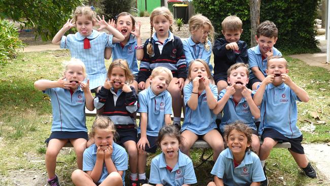 Lara Lake Primary Class 2 PSB Back Row From Left: Lilly Gibbons, Aaron Carr, Gordon McCallum-Serle, Diana Pashio, Dominik Delac, Angus Sutherland, Middle Row From Left: Illidun Evans, Charlotte Mullane, Miller Arthur, Seren Riddell, Coby Pyke, Front Row From Left: William Stewart, Tyler Harrison, Aysha Wheeler, Ariana Douangpanya, Piper Watson Picture Mark Wilson