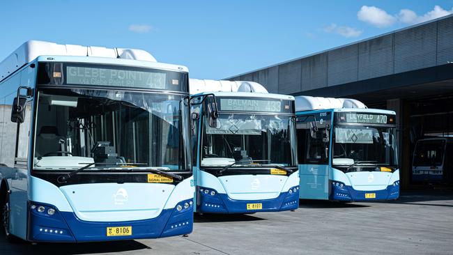 Electric buses could soon be rolled out across the state. Picture: Flavio Brancaleone