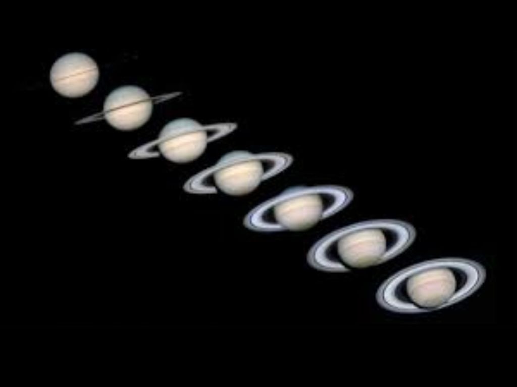 Saturn’s iconic rings will seemingly vanish. Picture: Universe Today