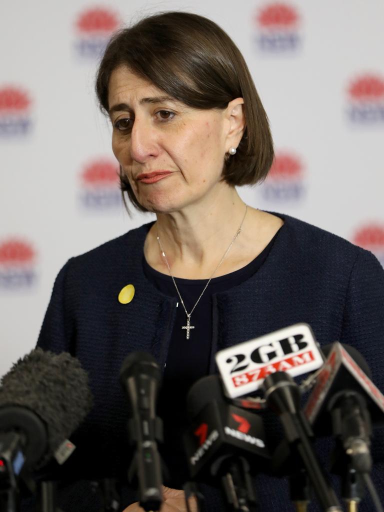 NSW Premier Gladys Berejiklian said NSW testing rates are too low. Picture: NCA NewsWire / Damian Shaw