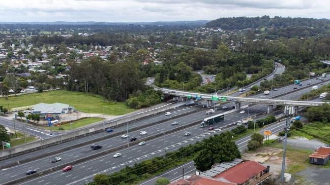 The demolition site at Loganholme will be very close to where the Coomera Connector road will be built.