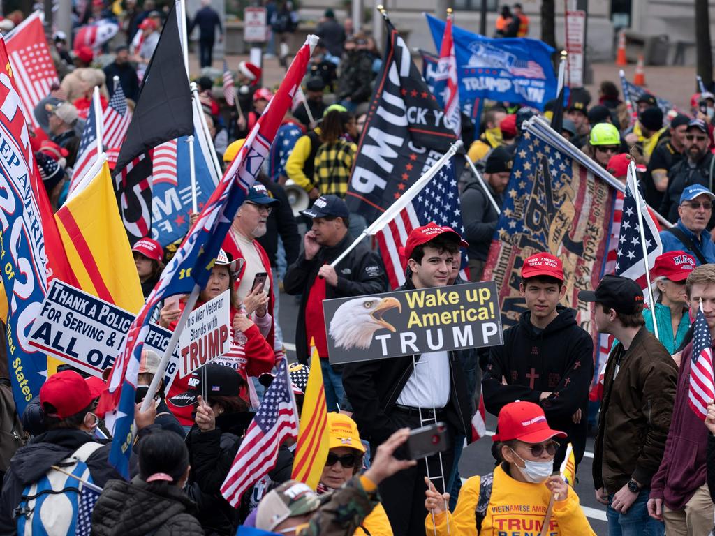 The second Million MAGA March. Picture: Jose Luis Magana/AFP