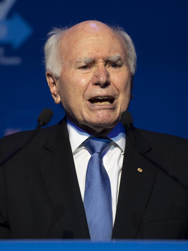 Former prime minister John Howard. Picture: NCA NewsWire / Monique Harmer