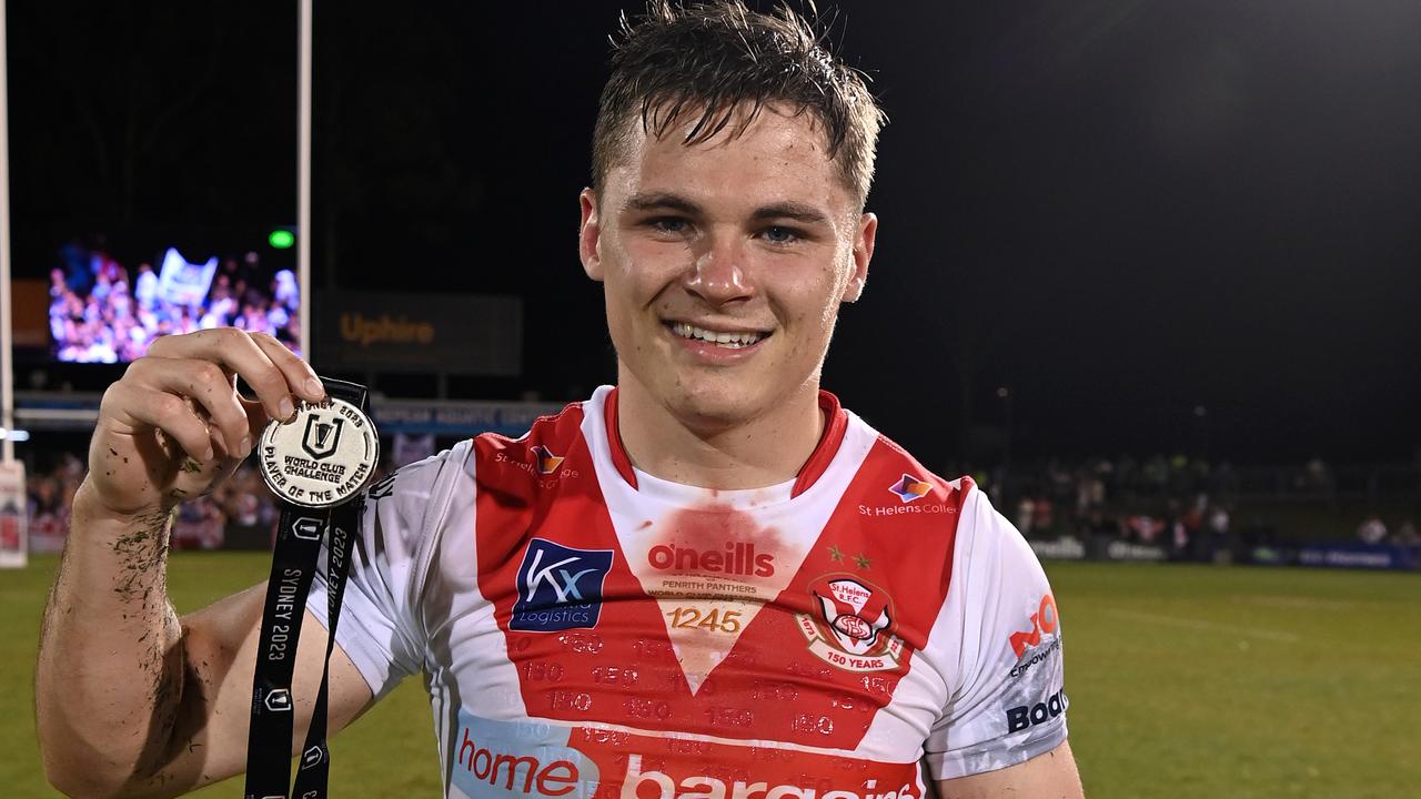 WCC man-of-the-match Jack Welsby. NRL Imagery