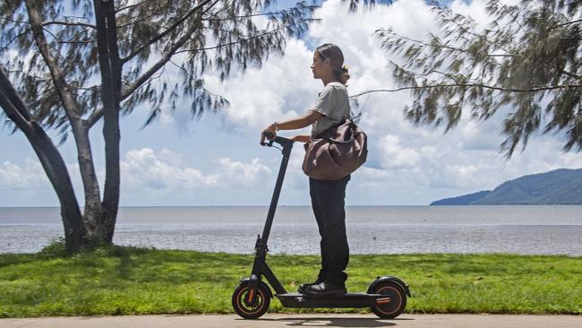 FILE PHOTO. A woman in her 20s was attacked and had her e-scooter stolen from Abbott St on Thursday. Picture: Brian Cassey