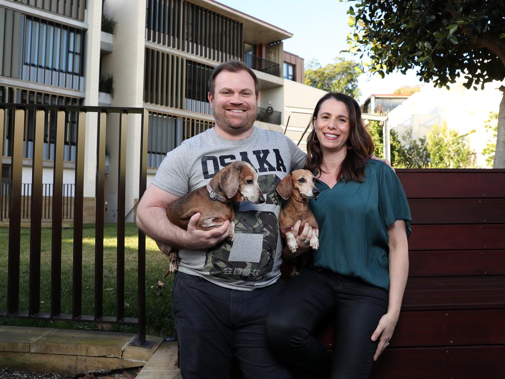 Let your pets settle in to their new home before leaving them alone. Picture: Jonathan Ng