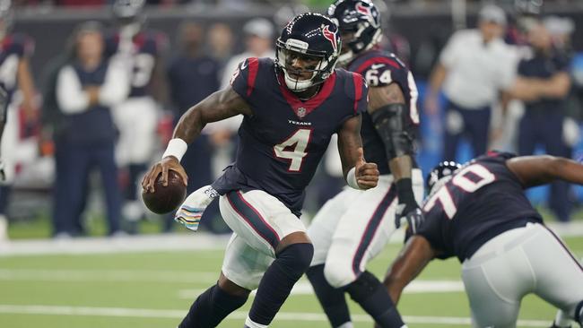 Deshaun Watson is key for the Texans. Picture: AP