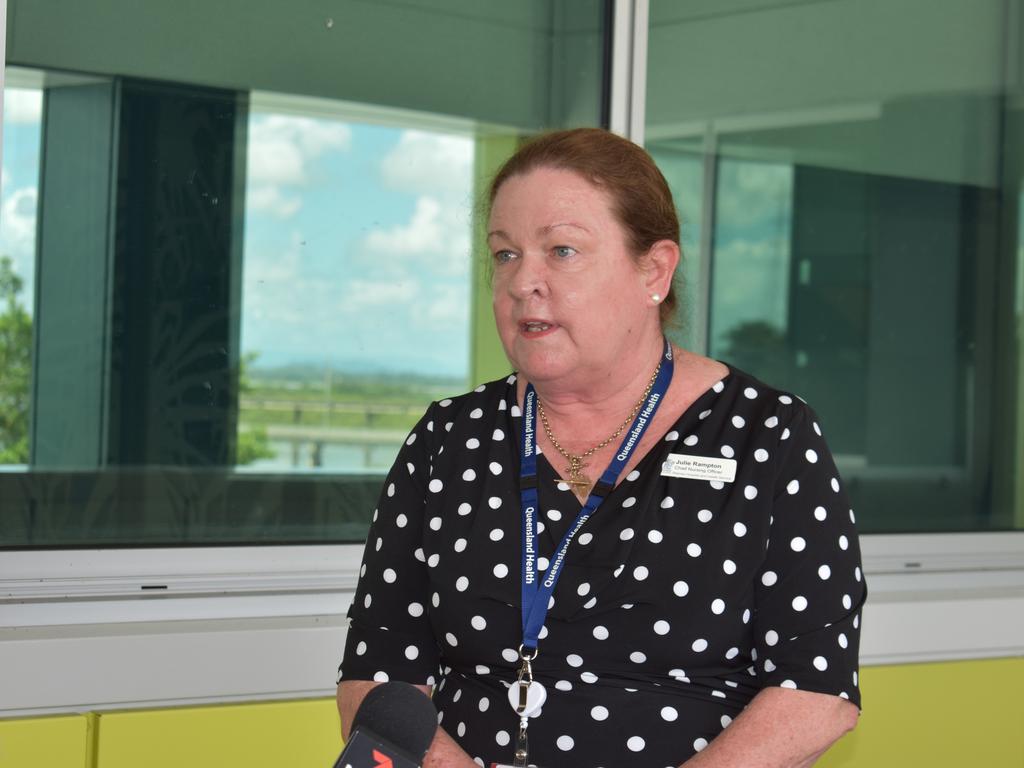 Mackay Hospital and Health Services executive director of Covid-19 Julie Rampton. Picture: Melanie Whiting