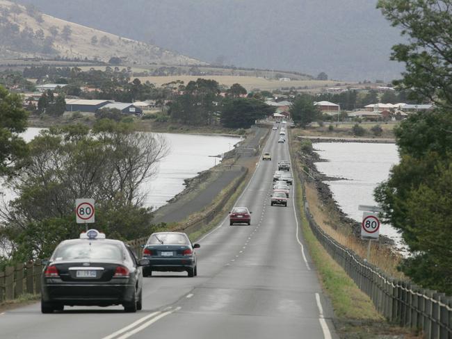 The Sorell to Hobart corridor has been rated as the worst stretch of road in the state.