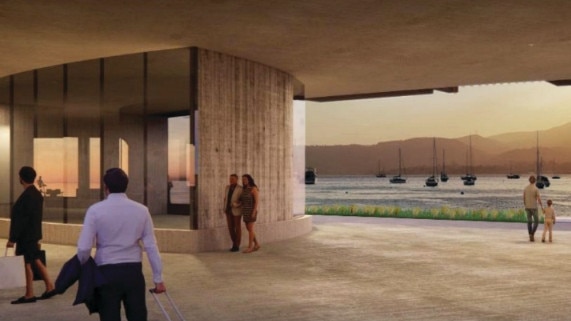 The newest designs inside the proposed Kangaroo Bay Hotel. Pic: Chambroad.