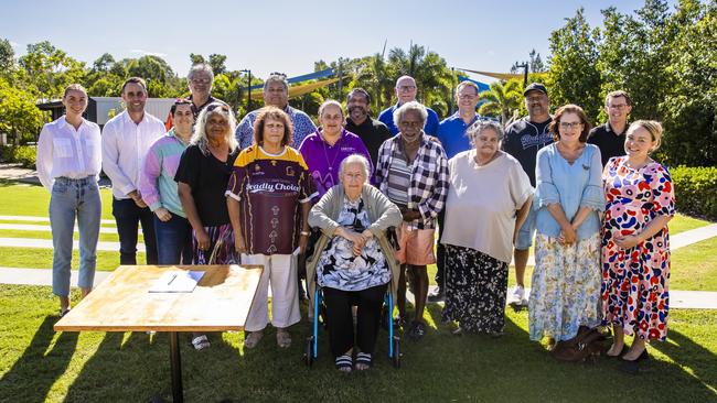 An MOU has been signed between developers Stockland and the Yuggera Ugarapul People Registered Native Title Claimant. Picture: Contributed