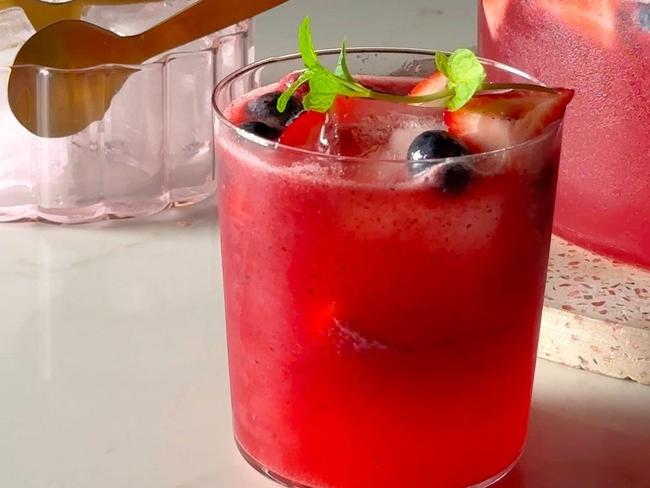 Mixed berry punch.