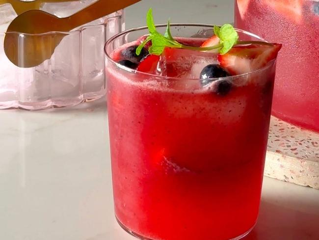 Mixed berry punch.